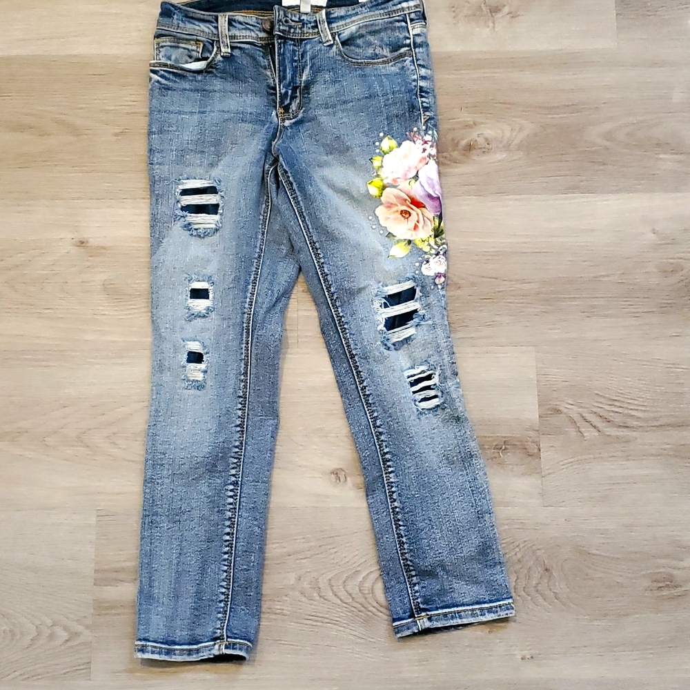 Black Daisy Girls Pants Size 10
